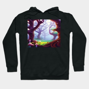 Dreamy Mushroom Forest Hoodie